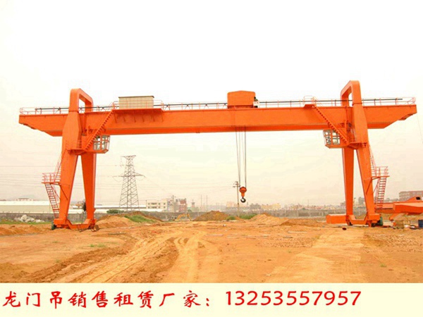 陕西咸阳龙门吊租赁厂家30米跨度50吨A型